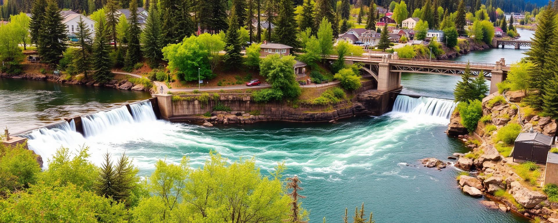 Post Falls landscape